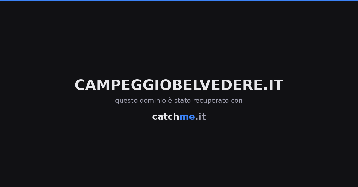 Camping Belvedere